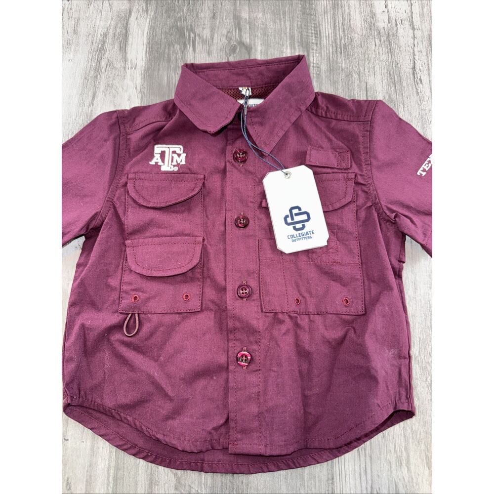 ATM Texas 12 Month Fishing Shirt NWT